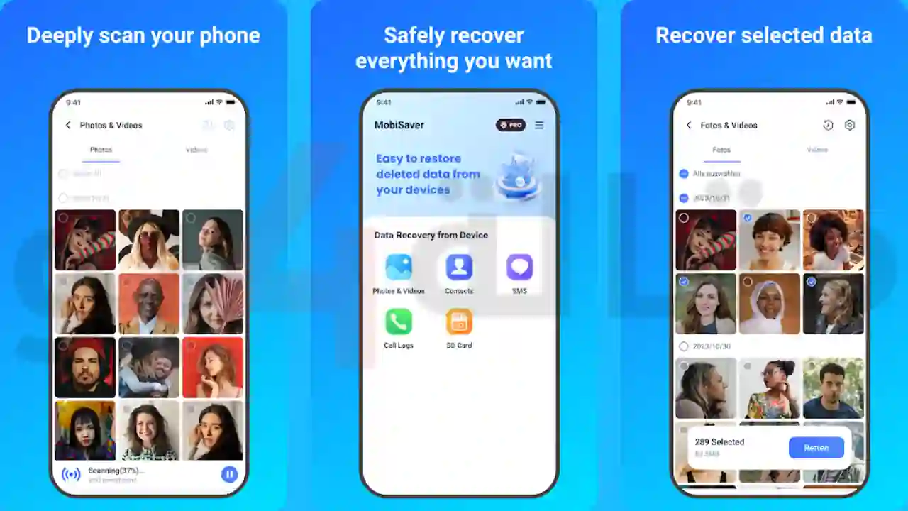 برنامج استرجاع الصور المحذوفة من واتس اب