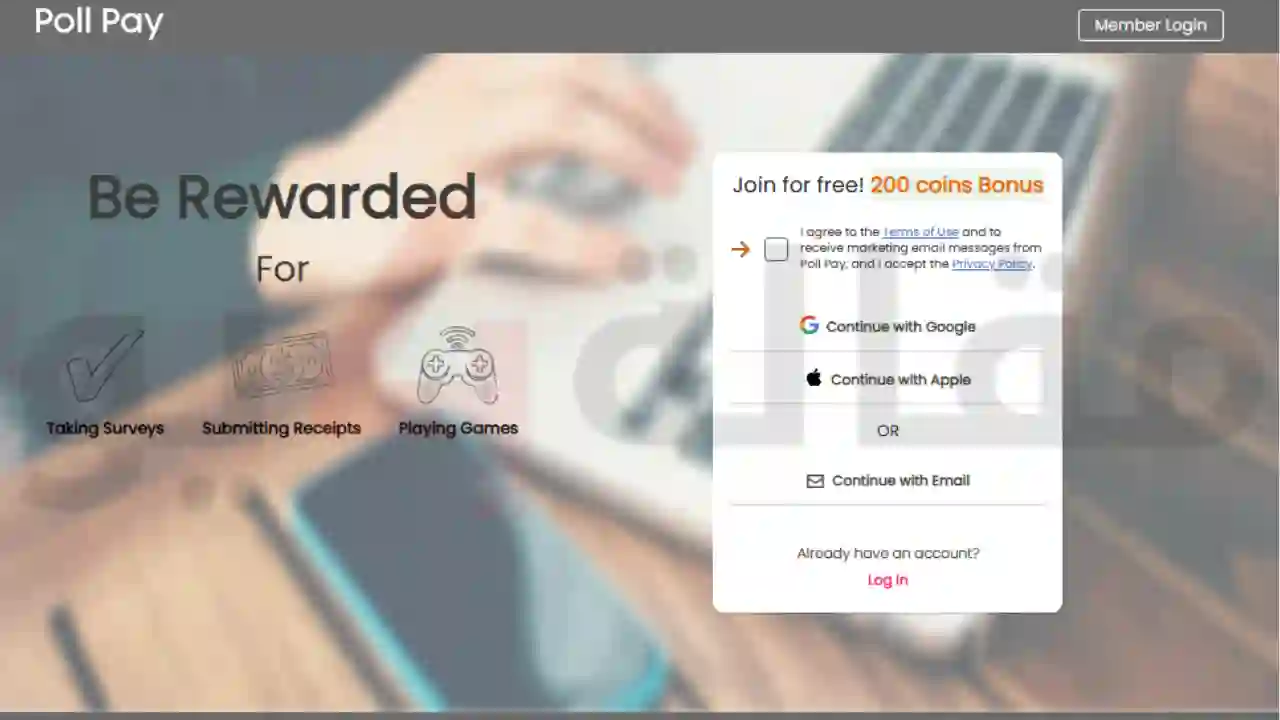 برنامج ربح المال PollPay