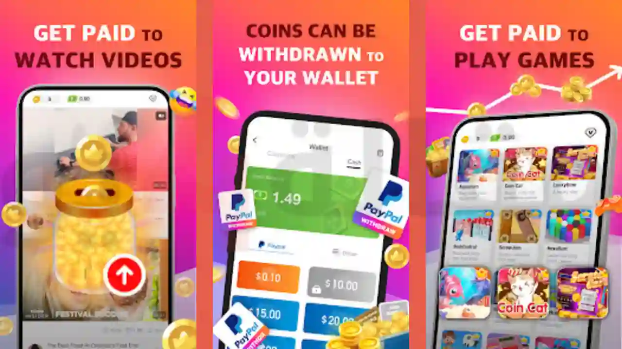 تطبيق لربح المال مجانا ClipClaps