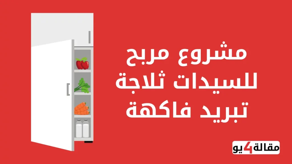 مشروع مربح للسيدات ثلاجة تبريد فاكهة